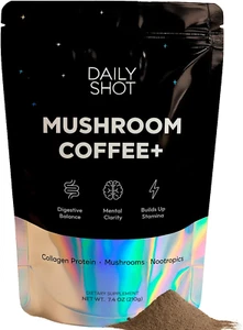 Mushroom Coffee with Collagen – Adaptogenic Instant Coffee for Energy, Focus,... - Picture 1 of 12