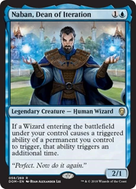 MTG - NABAN, DEAN OF ITERATION - Dominaria (R) - Image 1 of 1