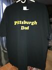 Pittsburgh Dad Black T Shirt Youtube Star Fathers Day Mens Xl Curt Wootton Euc