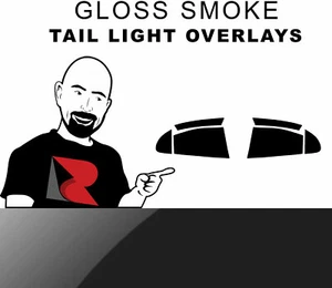Rtint Tail Light Tint Overlay for Dodge Intrepid 1998-2005 - Gloss Smoke - Picture 1 of 11