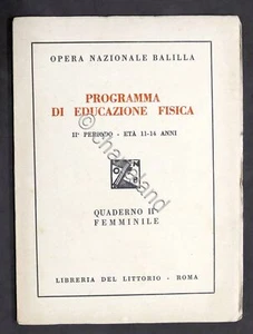 O.N.B. - Sportunterrichtsprogramm - II. Periode 11-14 Jahre - ca. 1930 - Bild 1 von 2