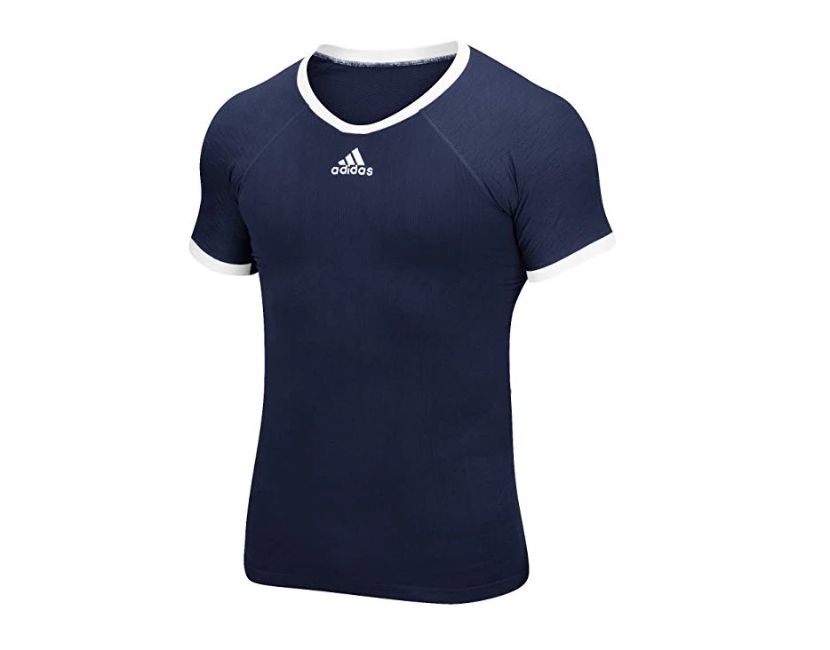 Camiseta lacrosse Adidas masculina Primeknit Techfit, opções de cores - Imagem 1 de 1