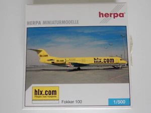 Herpa Wings 1:500 Fokker 100 Hapag-Lloyd Express 509381 - Bild 1 von 8