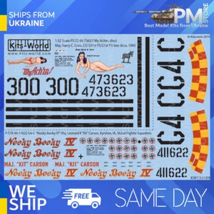 Kits World KW132109 1/32 Decal for P-51D/K Mustangs My Achin - Picture 1 of 3