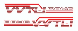 Calcomanías pegatinas de vinilo VVTL-I Doch - ¡JUEGO DE 2 NUEVAS!¡! - Imagen 1 de 21