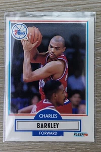 RARE misprint - 1990-91 Fleer - #139 Charles Barkley in case - Picture 1 of 4