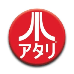 1,25" Pinback Button Atari - Japanisch (Pins ca. 32mm) - Bild 1 von 2