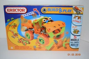 ERECTOR Build and Play ~ 5 Models ~ Meccano- #6108 ~ Sealed  ~ NEW - Picture 1 of 10