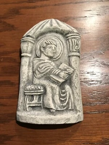 Saint Benoit Dans Sa Grotte (XIème) Icon Wall Plaque - Picture 1 of 3