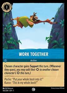 Work Together - FOIL - The First Chapter - Lorcana TCG