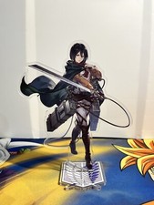 Mikasa Ackerman Standing Art Card - Attack On Titan Anime