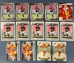 Velus Jones Jr 2022 Rookie Lot Bears / Volunteers (14 Karten) (VJJ1) - Bild 1 von 3