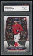 MASATAKA YOSHIDA 2023 BOWMAN (TOPPS) 1ST GRADED 10 ROOKIE CARD RC BOSTON RED SOX
