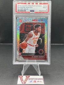 19/20 Hoops Premium Stock - De'ANDRE HUNTER ROOKIE SILVER MOJO #202 PSA 9 Mint - Picture 1 of 4