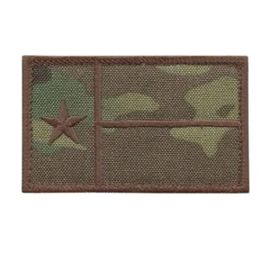 texas lone star flag multicam morale tactical US army hook cap patch - Picture 1 of 2