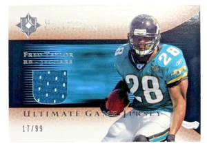 2005 Ultimate Collection Ultimate Game Jerseys /99 Fred Taylor #GJ-FT Jaguers - Picture 1 of 2