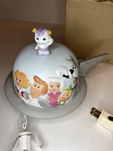 VHTF Vintage 1986 Jetsons Hanna Barbera Cartoon Porzellan Nachtlicht Lampe - Bild 1 von 9