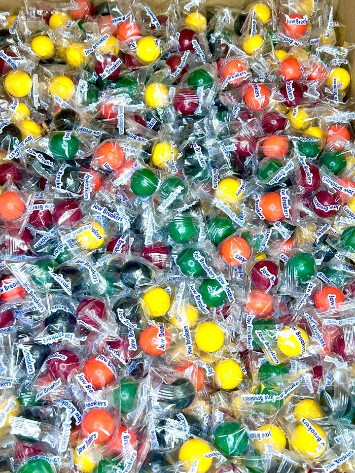 Jawbreaker Candy Hard Candy 8oz 1LB 2LB 3LB 4LB 5LB 10LB *Pick Size* Jawbreakers - Image 1 of 1