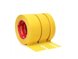 Masking tape 38 mm x 50 m Novol Premium 110°C Yellow  - Picture 1 of 1
