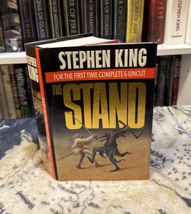 The Stand Complete & Uncut by Stephen King (1990 Hardcover) First Print, 1st/1st - Picture 1 of 17