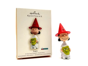 Hallmark Andenken Lucy, es ist der große Kürbis Charlie Brown Ornament OVP - Bild 1 von 3