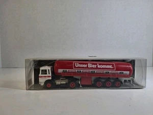 VEHICULE ALBEDO TRUCK UNSER BIER KOMMT ASTRA HO 1/87 ETAT NEUF》49 - Picture 1 of 7