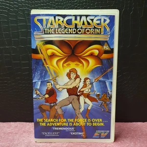 STARCHASER THE LEGEND OF ORIN VHS BIG BOX EX RENTAL EV PAL 1986 - Picture 1 of 5