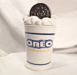 Vintage Original Nabisco Oreo Keksdose - Amerikas Lieblingskeks 10 Zoll - Bild 1 von 11