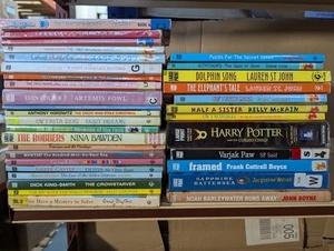 LARGE PRINT CHILDREN'S: Job Lot of 34 Large Print Kids Fiction Books - Picture 1 of 3