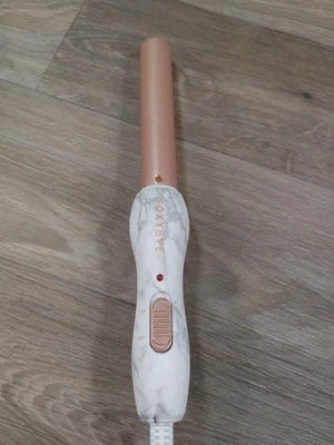 FoxyBae Mini Curling Wand Model A219 Rose Gold Marble *Tested* - Image 1 of 4