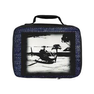 Helicopter Lunch Bag -Stylish Lunch Tote, Perfect for School, Work, and Outdoor - Picture 1 of 5
