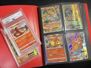 Zard Binder Sammlung ~ Vintage/Modern, M Charizard EX, UPC, Full Art, PSA, etc - Bild 1 von 14