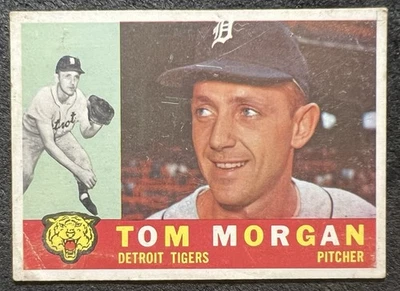 1960 TOPPS TOM MORGAN(DETROIT TIGERS) #33 LOWER GRADE - Image 1 of 2