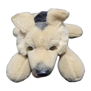 Aurora 14" Lying Wolf Beanbag Plush. PT5 - Picture 1 of 8