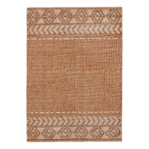 Linon Marion Lansing Polyester 2' x 3' Accent Rug in Cream - Picture 1 of 7