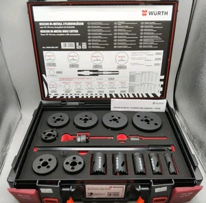 Wurth Hole Saw Kit - 16 Pieces (19mm to 76mm) - Picture 1 of 5