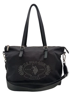 U.S. POLO ASSN. Sac bandoulière Moyen Dames Sac noir style décontracté - Photo 1/4