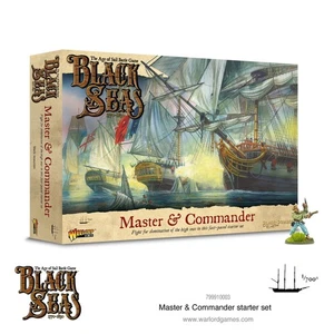 BLACK SEAS MASTER & COMMANDER Starter Set Age of Sail Navy battle game miniature - Picture 1 of 6