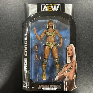 Jazwares AEW Unmatched Series 4 28 Jade Cargill Figura Femminile Wrestling Wrestler - Foto 1 di 2