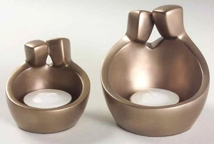 Goebel Friendship Collection Lovers Nesting Tea Lights-Set Of 2 - Boxed 7516555 - Picture 1 of 1