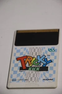 Tricky Kick TurboGrafx 16 Game HuCard Game Card - Picture 1 of 7
