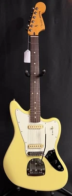 Fender Player II Jaguar Electric Guitar Hialeah Yellow Finish - Image 1 of 4