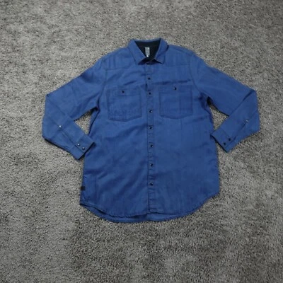 G-Star Raw Denim Western Shirt Pearl Snap Womens Medium Long Sleeve - Image 1 of 4