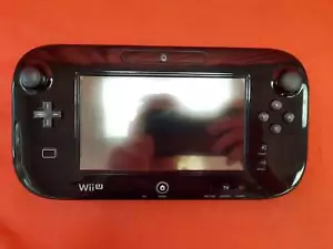 Ausgebrochener Original-Zubehör-Hersteller Gamepad-Controller schwarz für Wii U WUP-010 0442 - Bild 1 von 3
