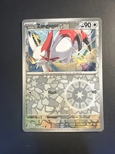 2023 Pokémon Scarlet & Violet Zangoose 146 /198 Reverse Holographic Holo Foil - Picture 1 of 2