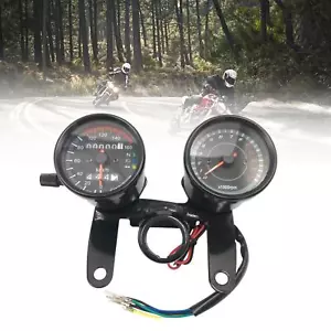 Motorcycle Speedometer Gauge 12V Motorbike Instrument for Professional Direct - Picture 1 of 9