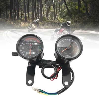 Motorcycle Speedometer Gauge 12V Motorbike Instrument for Professional Direct - Image 1 of 4