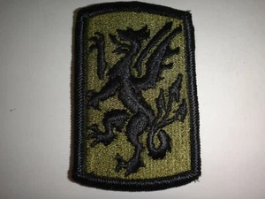 US Army Subdued Patch 415th CHEMICAL BRIGADE - Picture 1 of 3