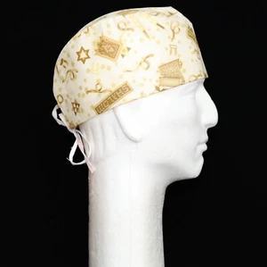 Shalom Religious Theme Scrub Hat - Picture 1 of 1