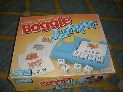Parker brothers Boggle Junior 1988 Complete - Image 1 of 4